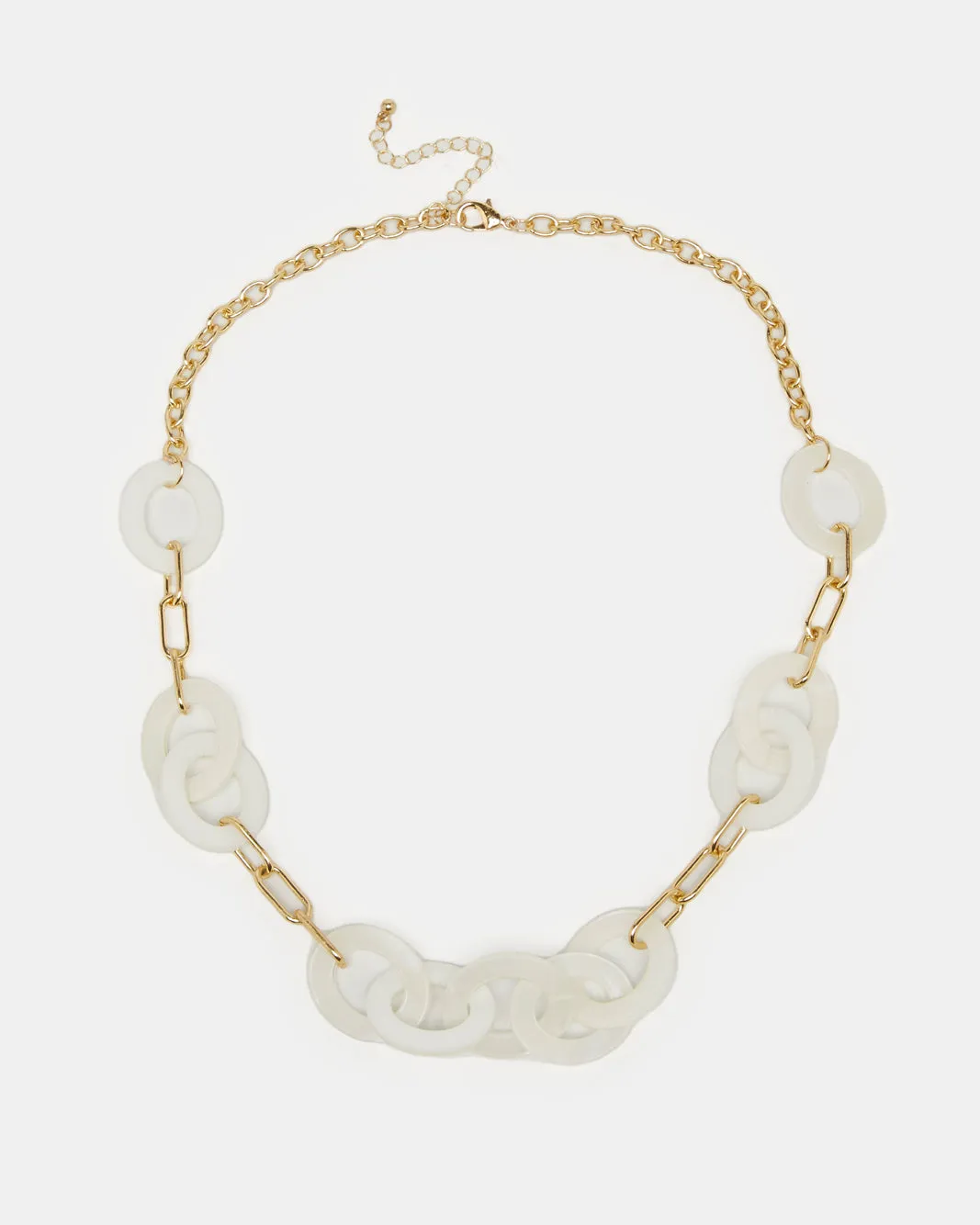 Women Gold Embellished Necklace sold by Redtag