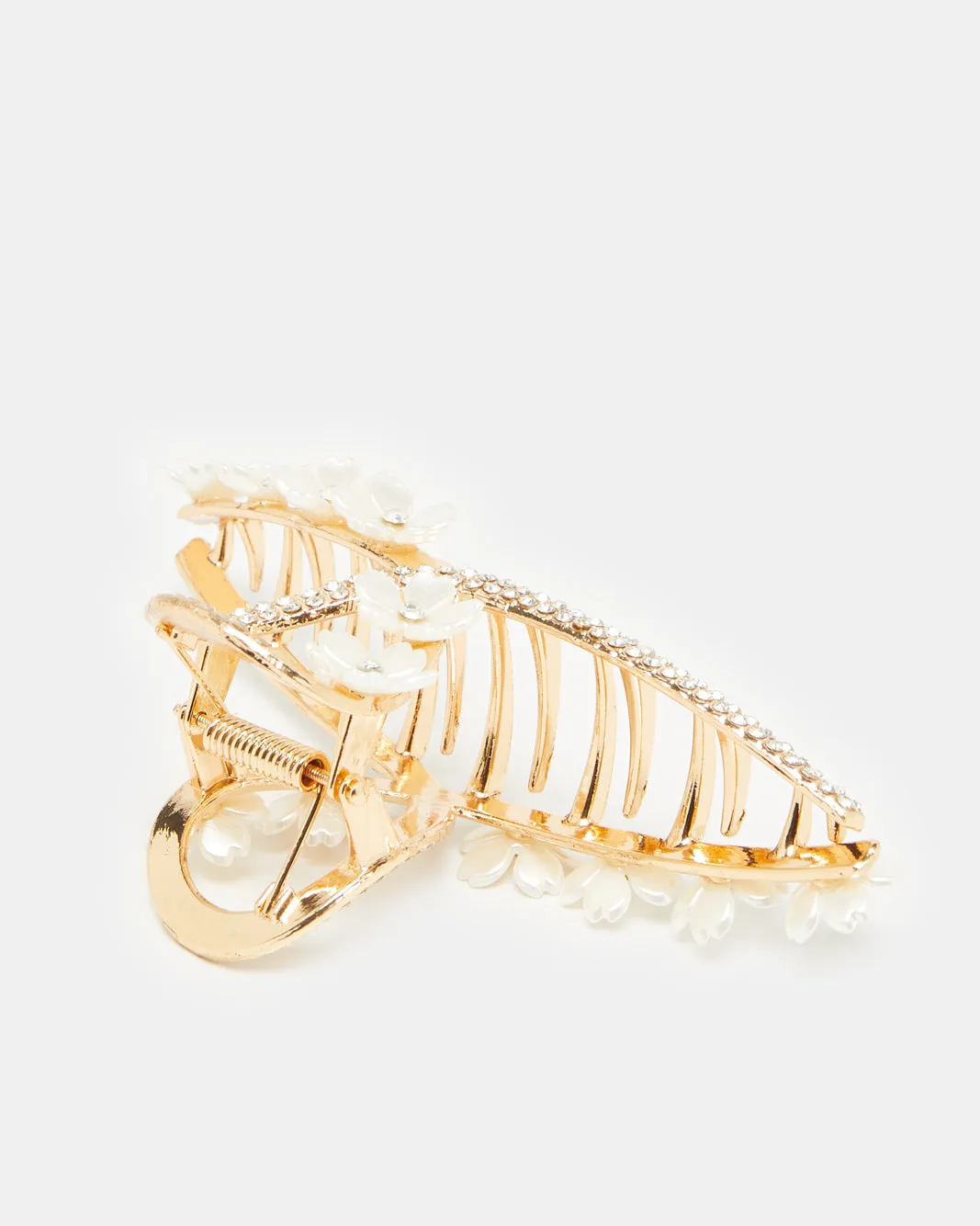 Women Gold Embellished Hair Clip sold by Redtag product image thumbnail 2