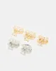 Women Gold &Silver Embellished Hair Clip Set (5 Piece) sold by Redtag