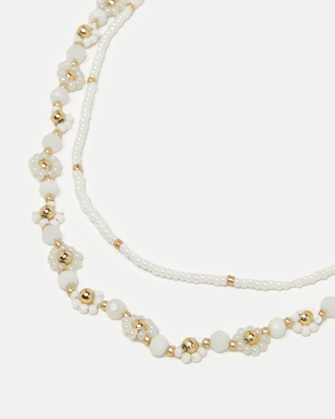 Girls Gold Embellished Necklace& Bracelets Set (4 Piece) sold by Redtag product image thumbnail 2