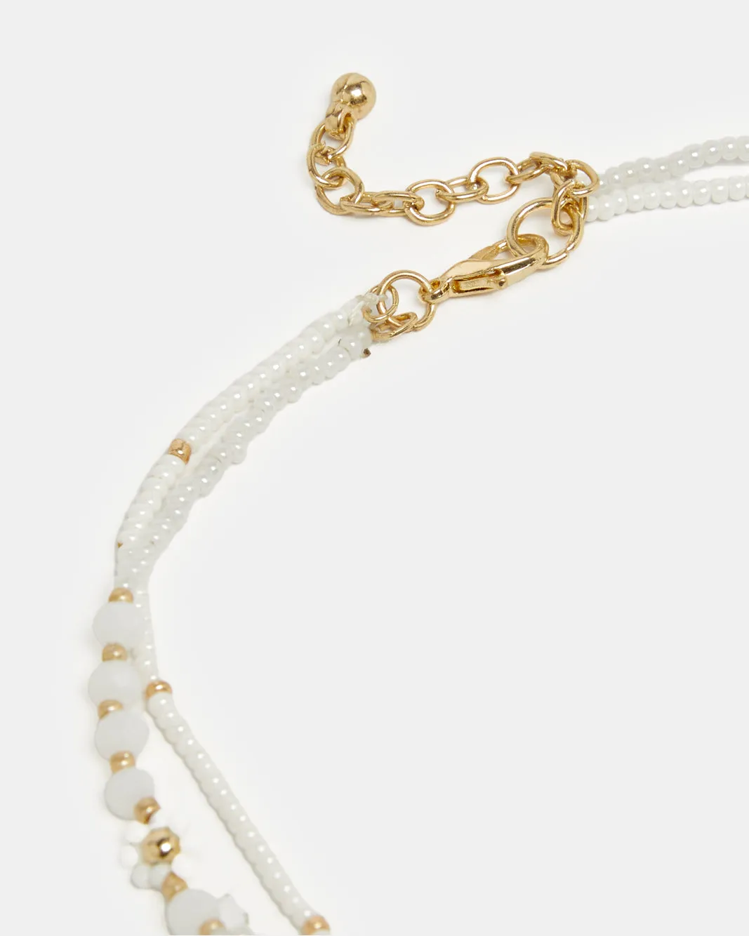 Girls Gold Embellished Necklace& Bracelets Set (4 Piece) sold by Redtag product image thumbnail 3