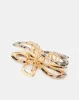 Women Gold Embellished Hair Clip sold by Redtag