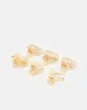 Women Gold Embellished Hair Clip Set (6 Piece) sold by Redtag
