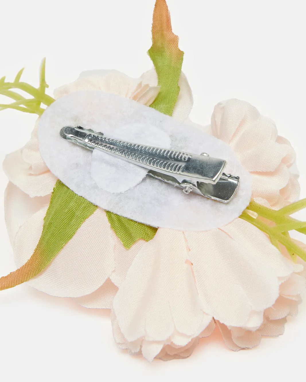 Girls Pink Flower Embellished Hair Clip sold by Redtag product image thumbnail 4
