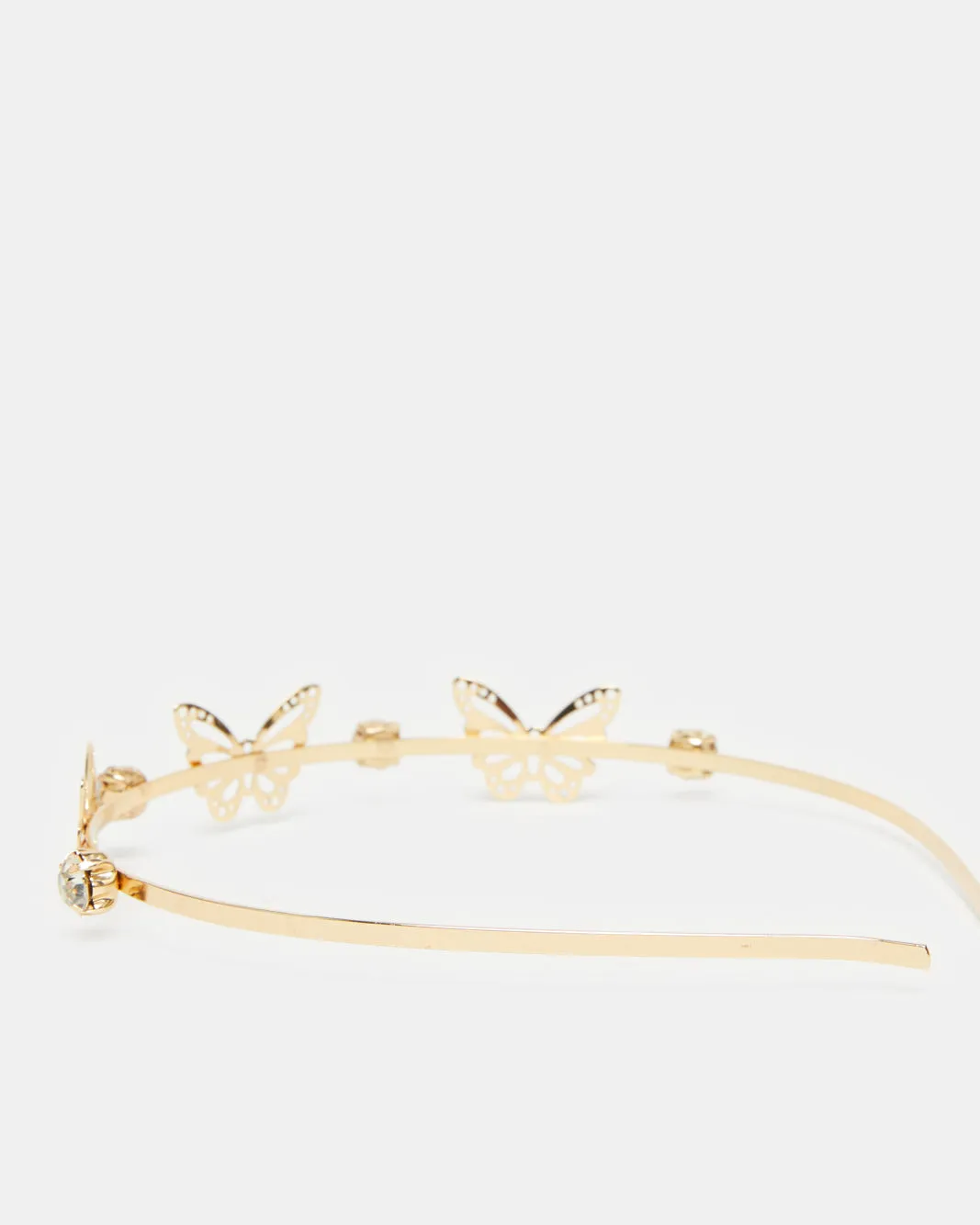 Girls Gold And Silver Embellished Headband Set (Pack of 2) sold by Redtag product image thumbnail 3