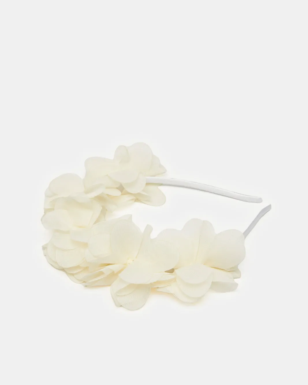 Girls Cream Floral Embellished Headband sold by Redtag product image thumbnail 2
