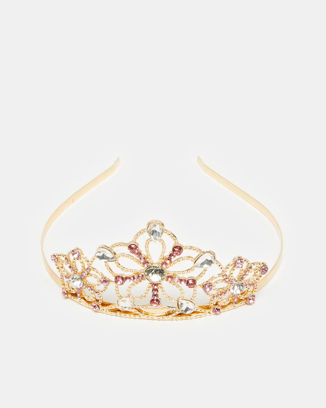 Girls Gold Embellished Headband sold by Redtag