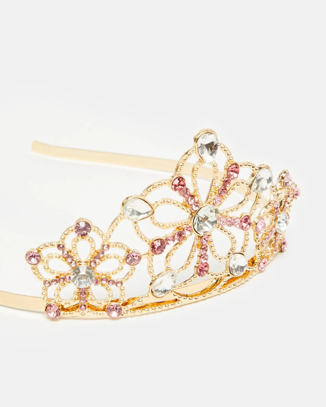 Girls Gold Embellished Headband sold by Redtag product image thumbnail 3