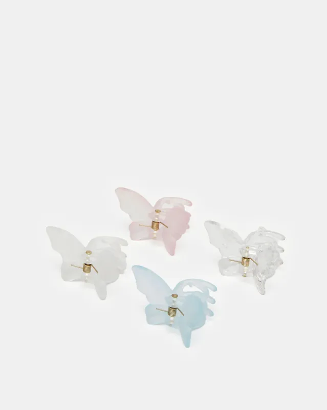 Women Assorted Hair Claw Set (4 Piece) sold by Redtag