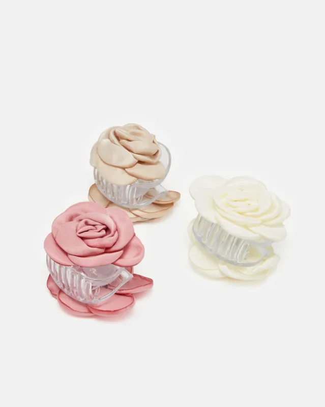 Women Assorted Hair Claw Set (3 Piece) sold by Redtag