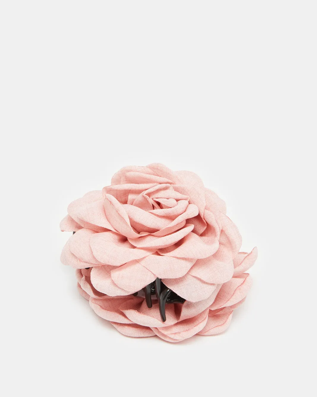 Women Pink Flower Hair Claw sold by Redtag
