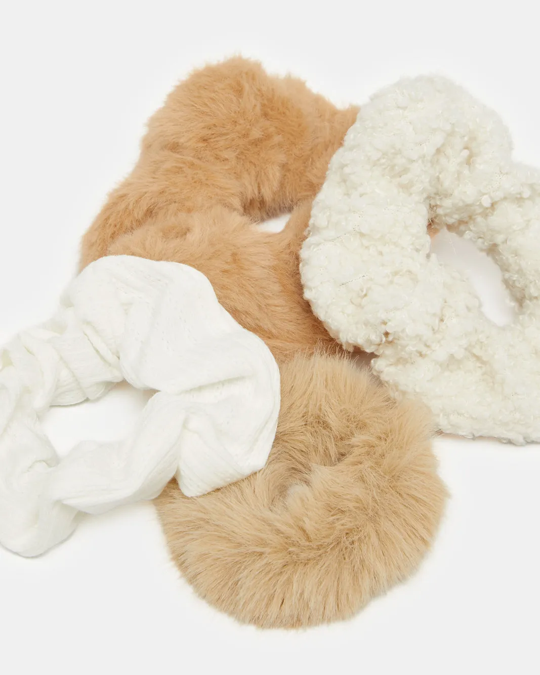 Women Assorted Plain Scrunchy Set (4 Piece) sold by Redtag product image thumbnail 3