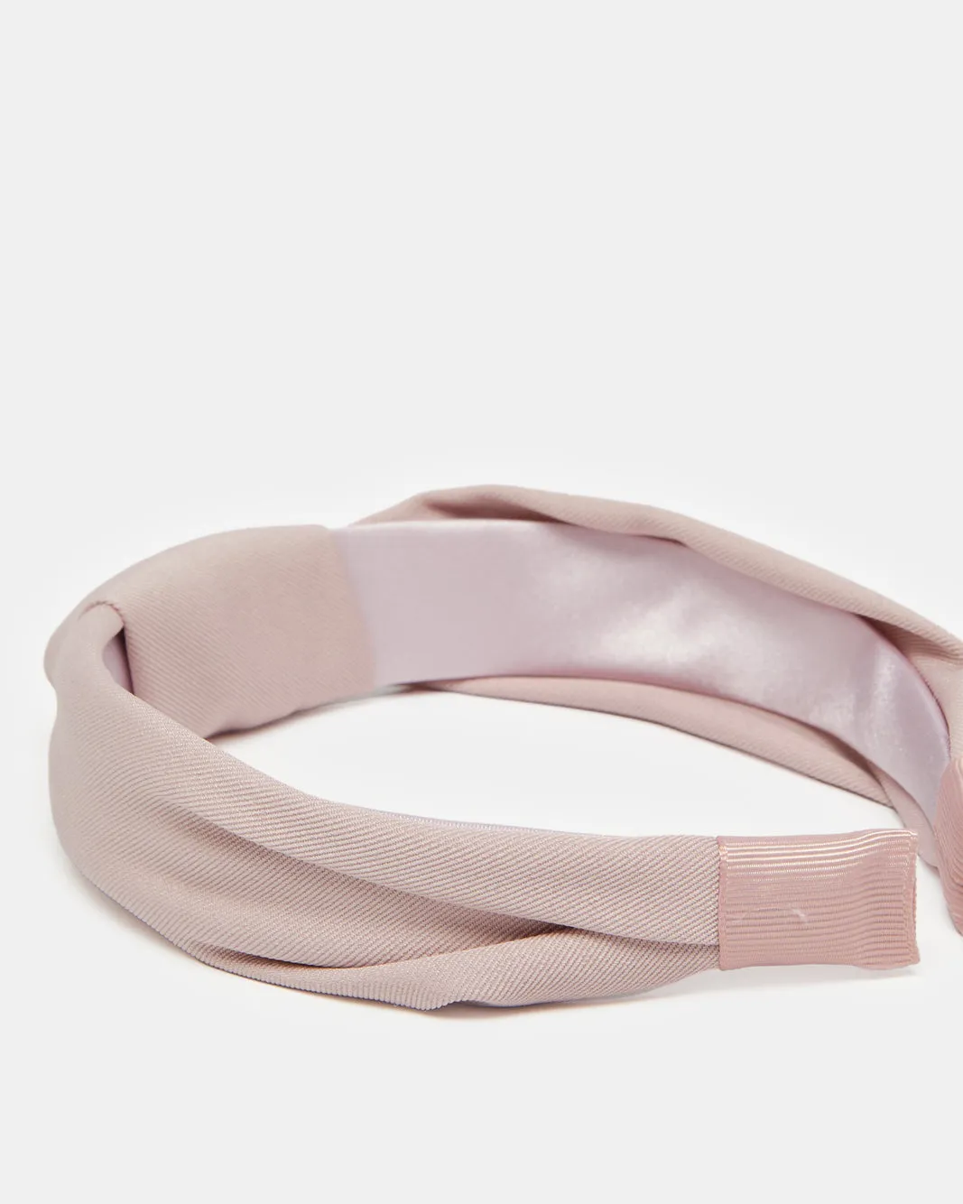 Women Pink Solid Headband sold by Redtag product image thumbnail 3