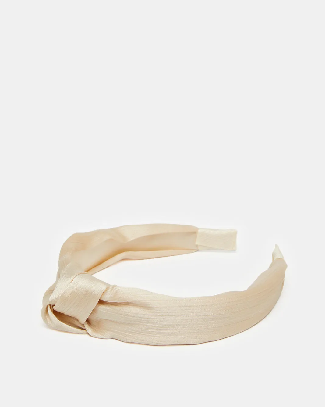 Women Beige Solid Headband sold by Redtag product image thumbnail 2