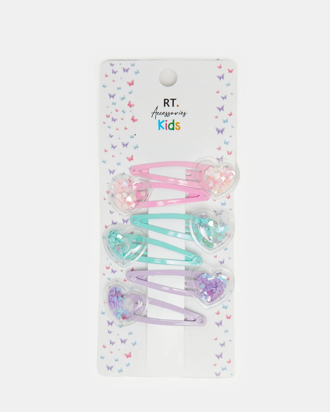 Girls Assorted Embellished Hair Clips Set (Pack of 6) sold by Redtag