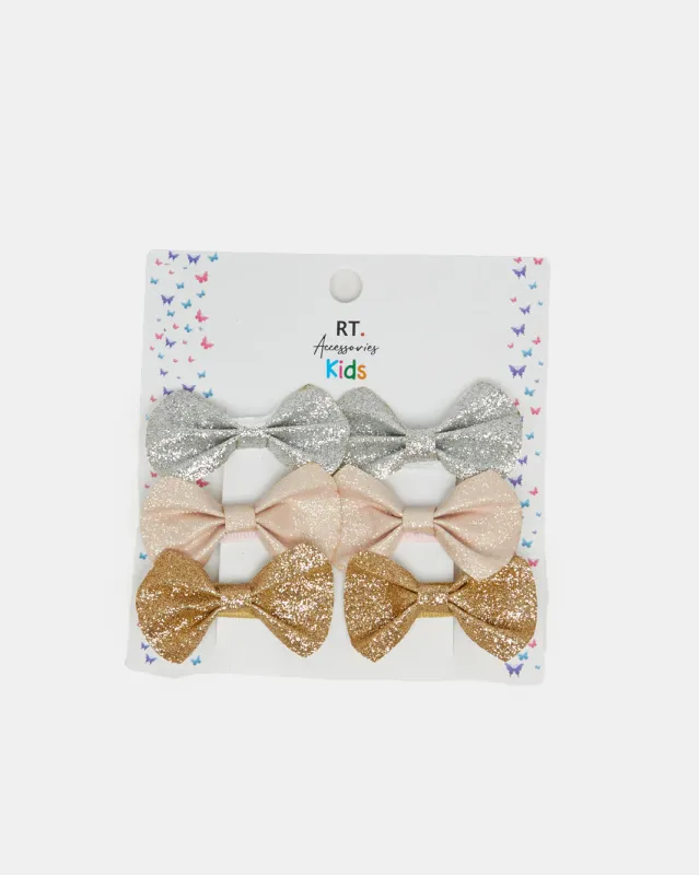 Girls Assorted Embellished Hair Clips Set (Pack of 6) sold by Redtag