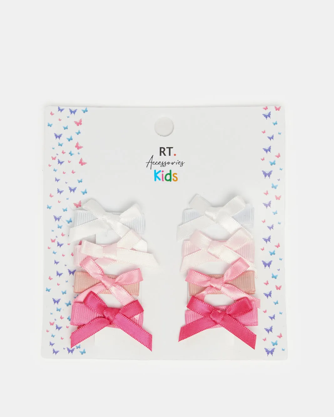 Girls Assorted Embellished Hair Clips Set (Pack of 8) sold by Redtag