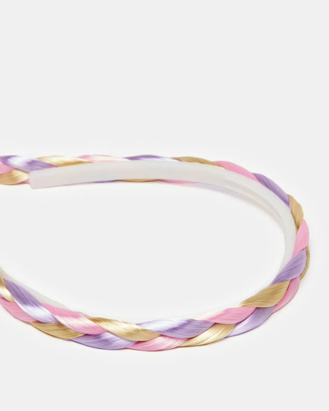 Girls Purple Headband With Synthetic Hair sold by Redtag product image thumbnail 4