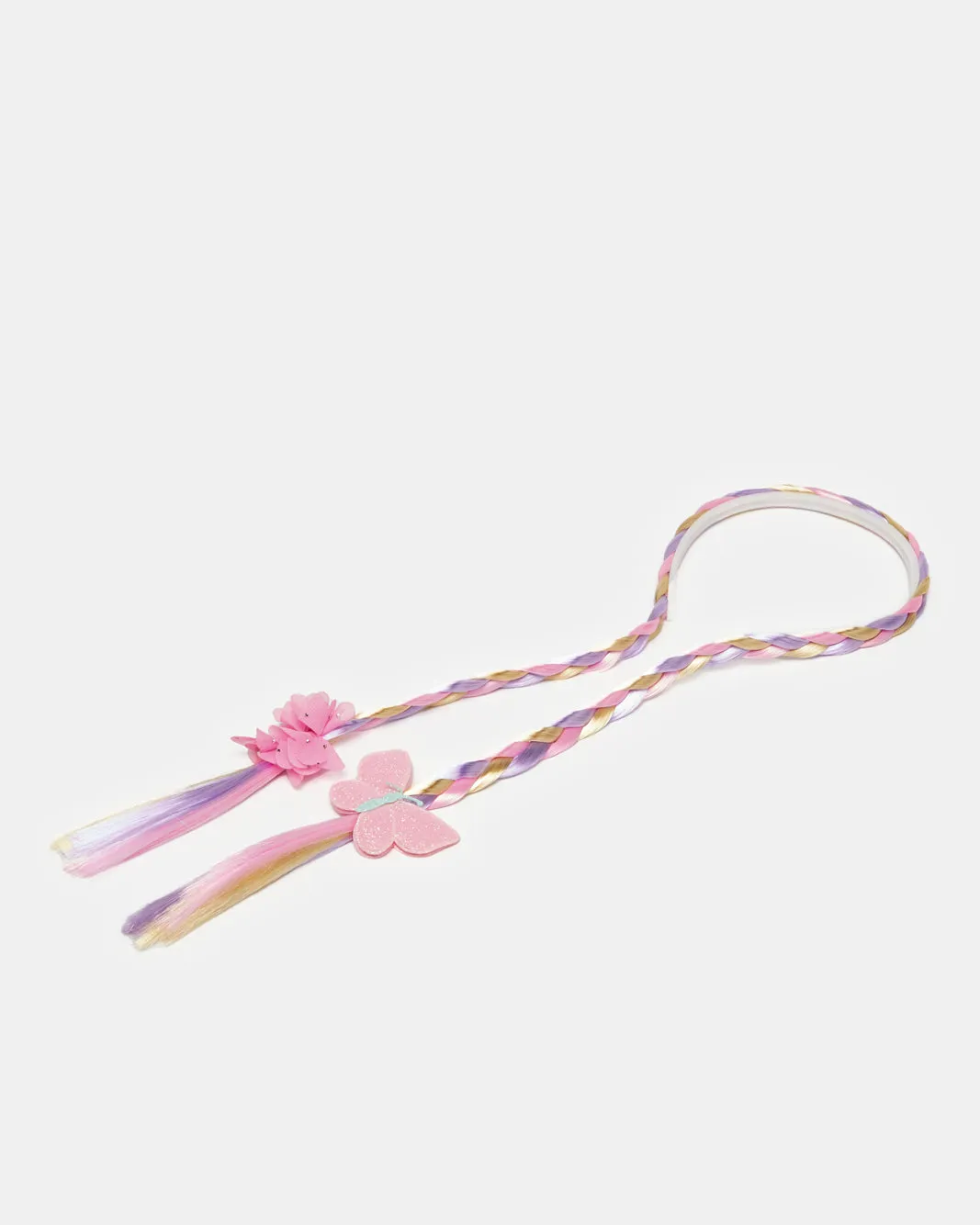 Girls Purple Headband With Synthetic Hair sold by Redtag product image thumbnail 2