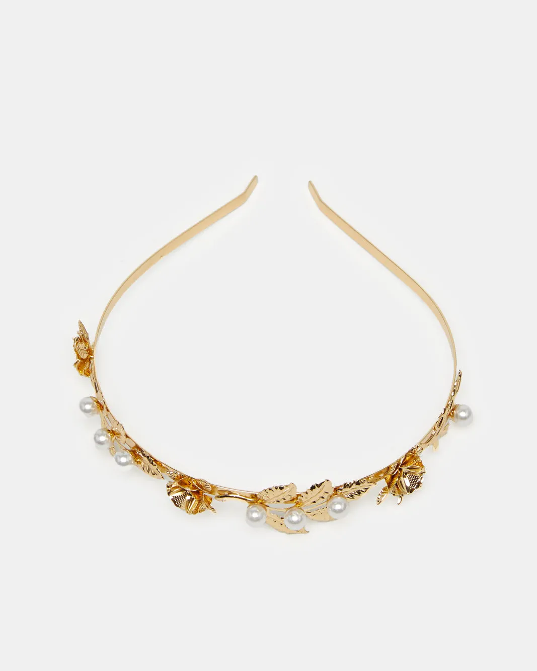 Girls Gold Embellished Headband sold by Redtag