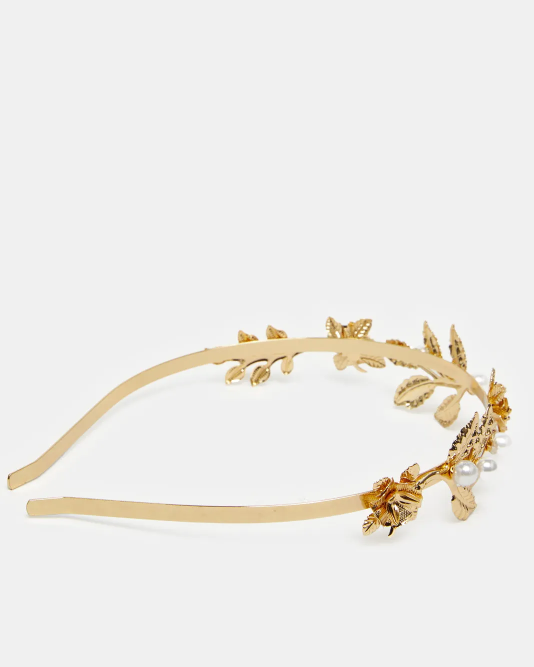 Girls Gold Embellished Headband sold by Redtag product image thumbnail 3