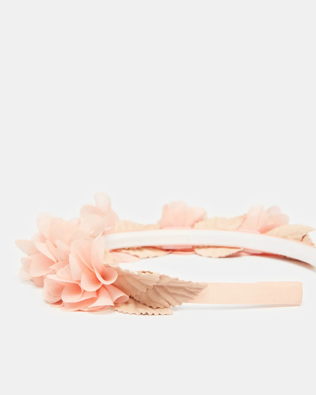 Girls Pink Floral Headband sold by Redtag product image thumbnail 3