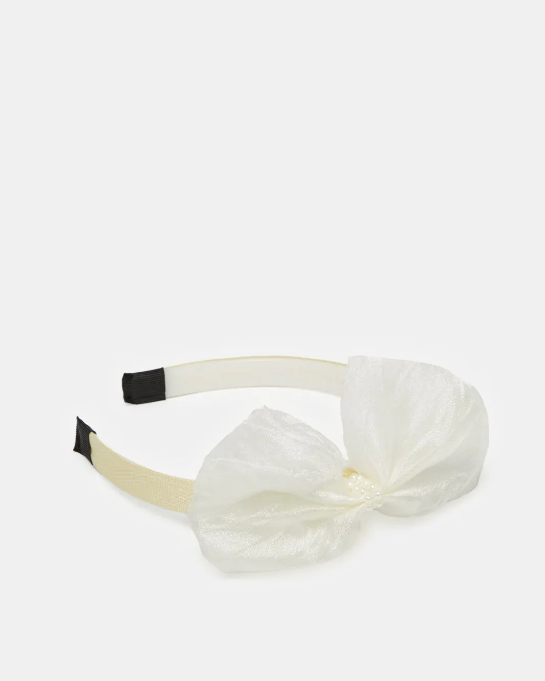 Girls Beige And Pink Embellished Headband Set (Pack of 2) sold by Redtag product image thumbnail 4