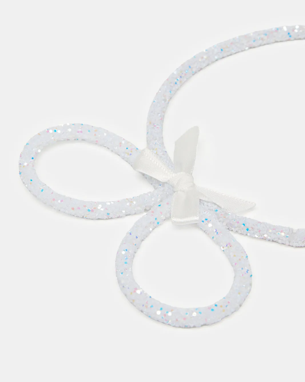 Girls Pink And White Embellished Headband Set (Pack of 2) sold by Redtag product image thumbnail 3