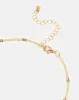 Women Gold Embellished Necklace (2 Piece) sold by Redtag