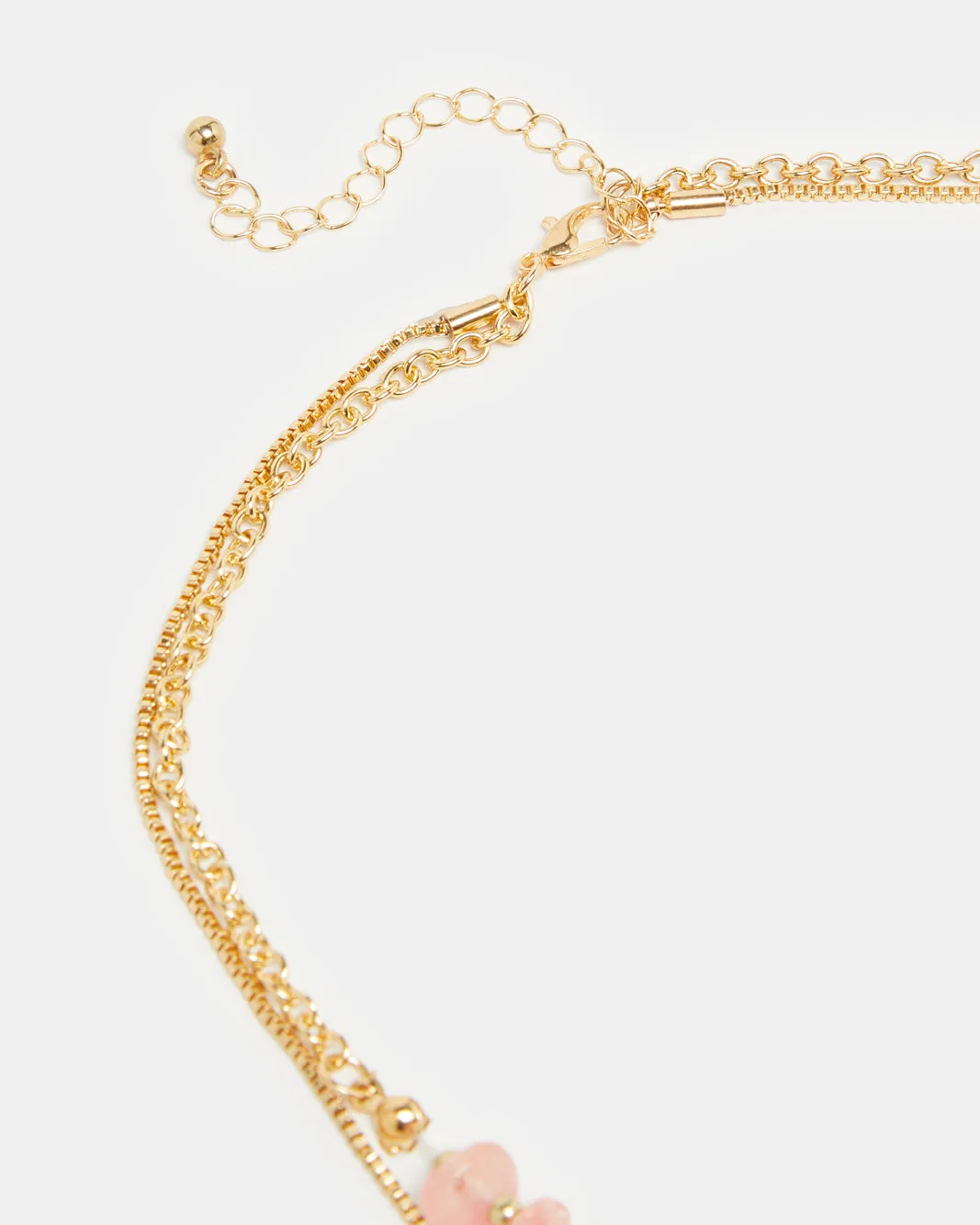 Women Gold Embellished Necklace (2 Piece) sold by Redtag product image thumbnail 3