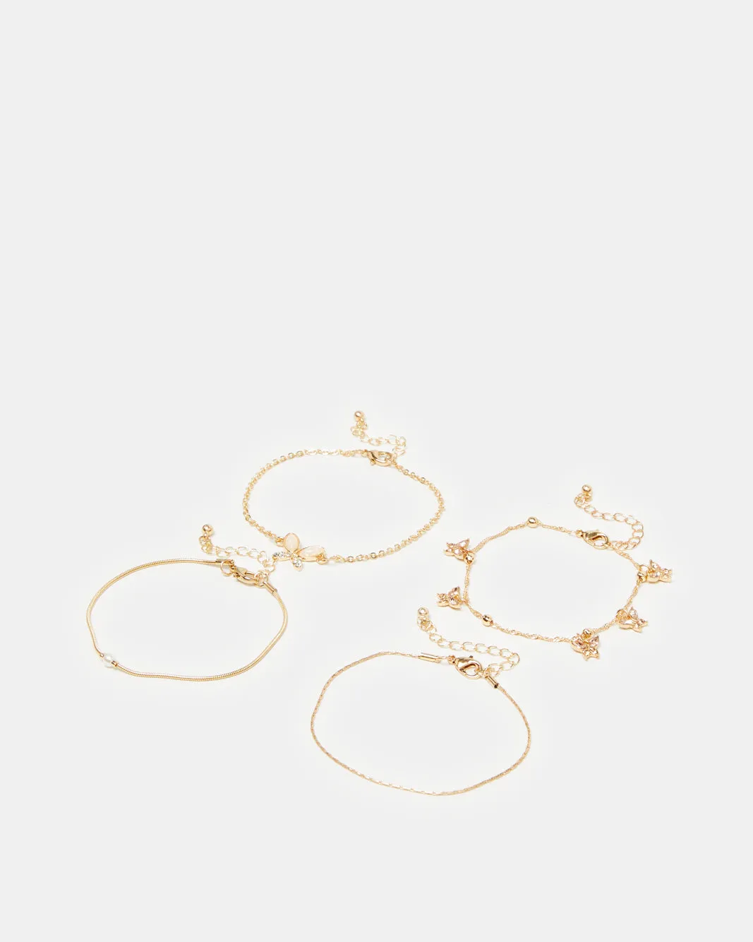 Women Gold Embellished Bracelets Set Of (4 Piece) sold by Redtag product image thumbnail 2