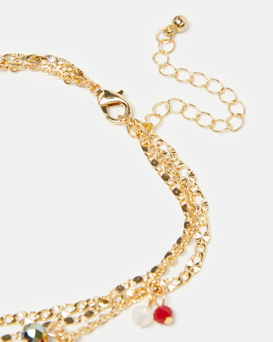 Women Gold Embellished Anklet sold by Redtag product image thumbnail 3
