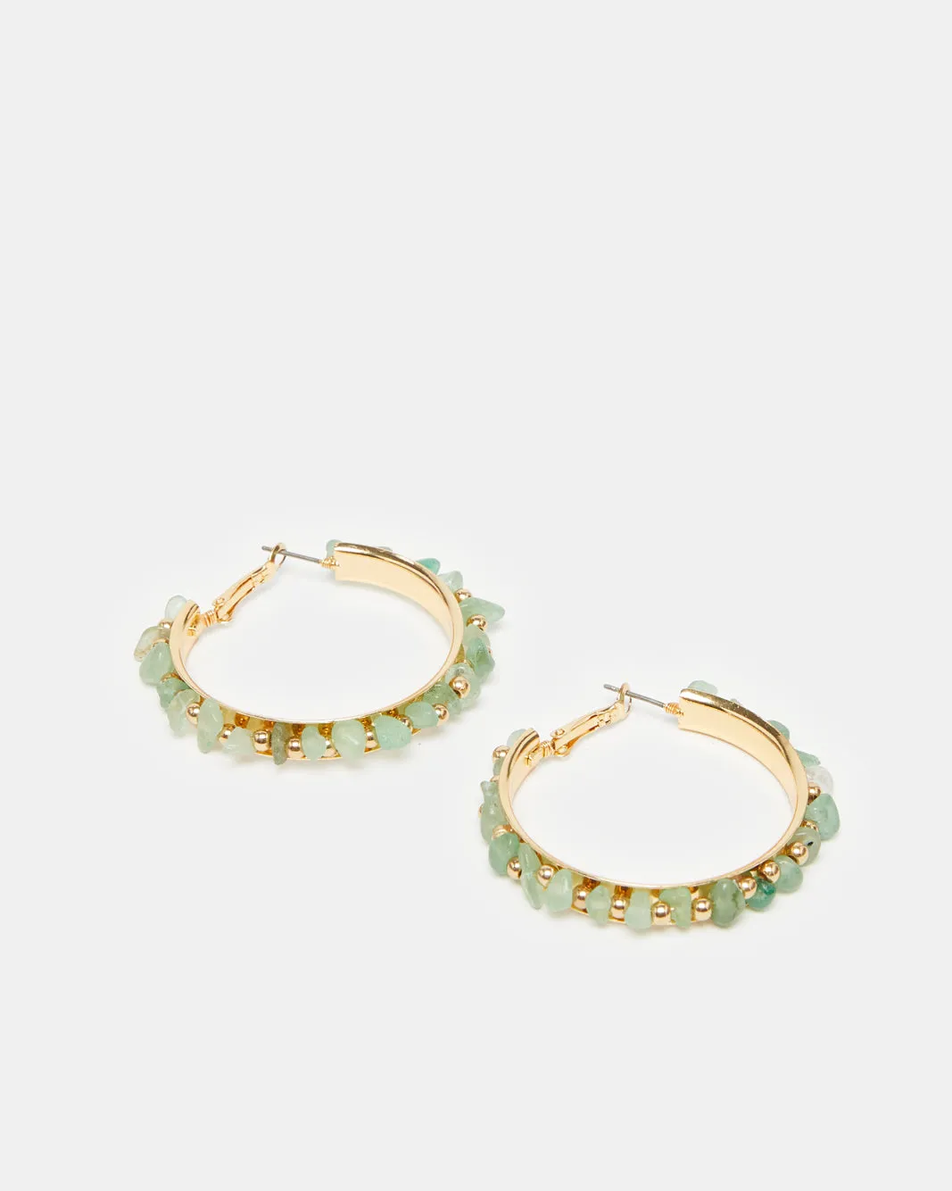 Women Gold Embellished Earrings sold by Redtag product image thumbnail 2