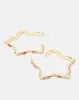Women Gold Embellished Earrings sold by Redtag