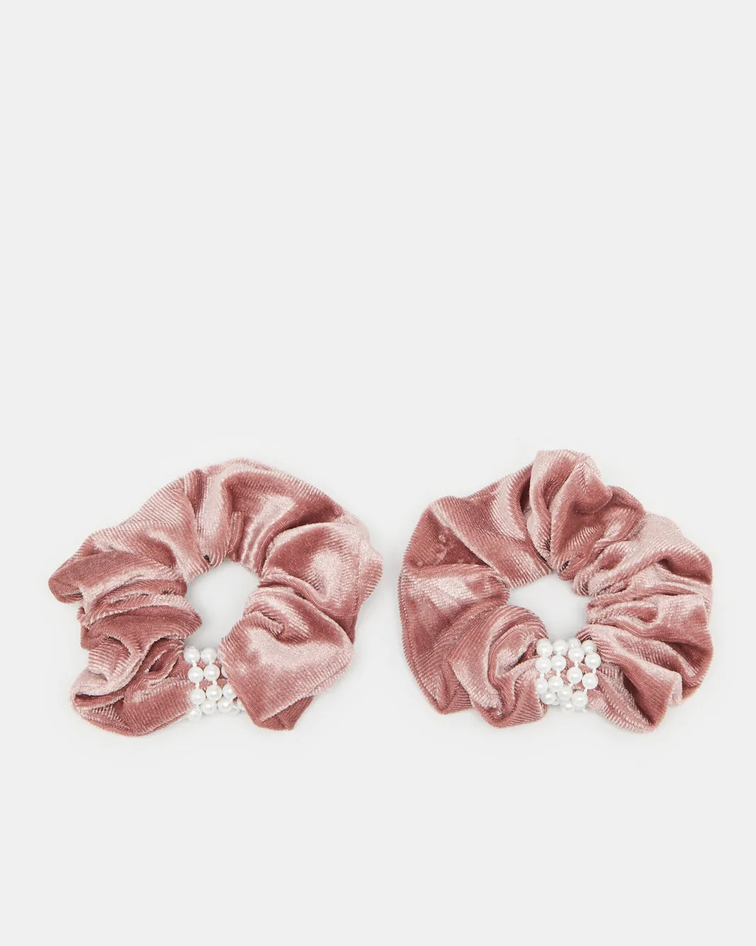 Women Pink Embellished Scrunchy Set (2 Piece) sold by Redtag