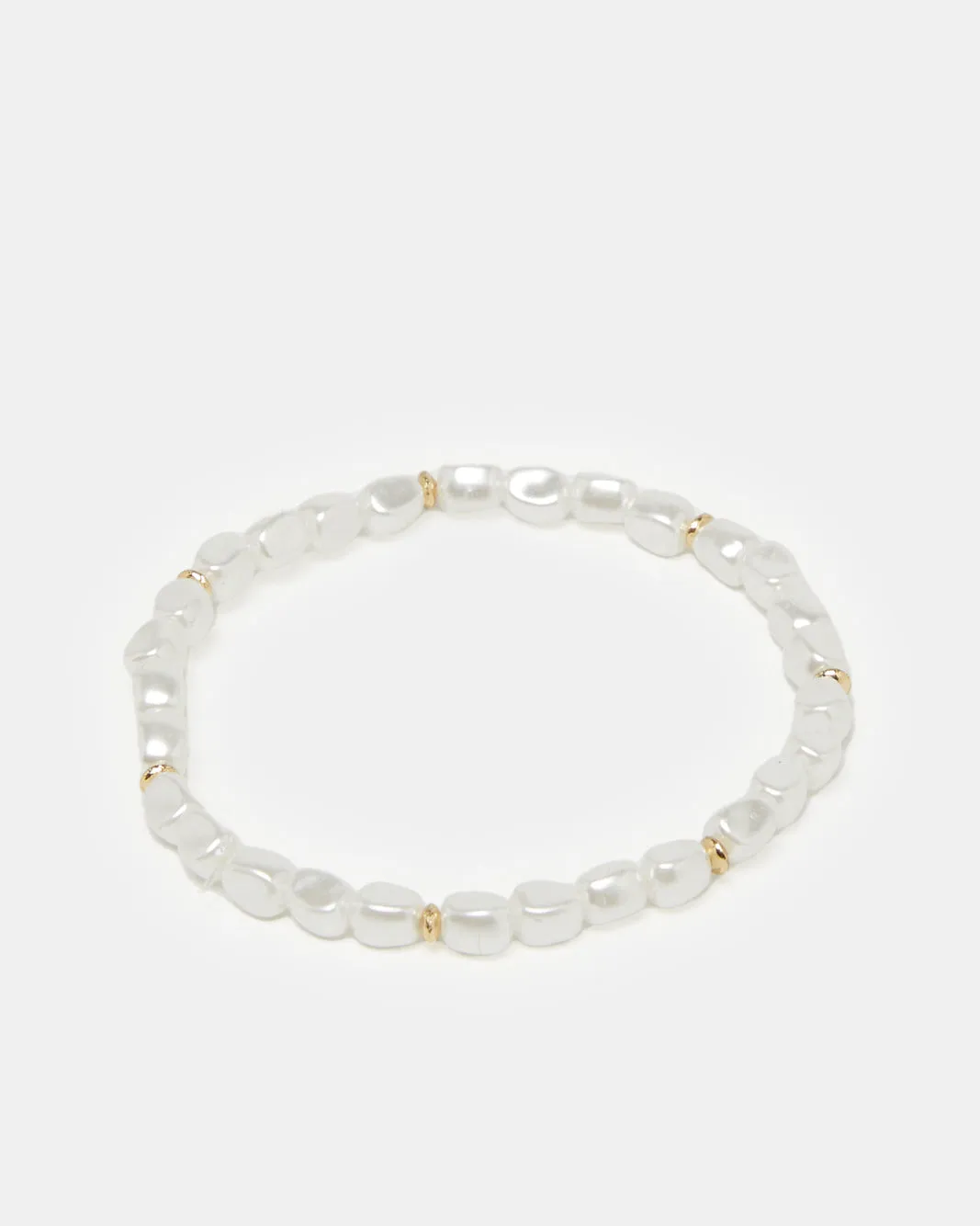 Girls Gold Embellished Necklace & Bracelet Set (7 Piece) sold by Redtag product image thumbnail 5