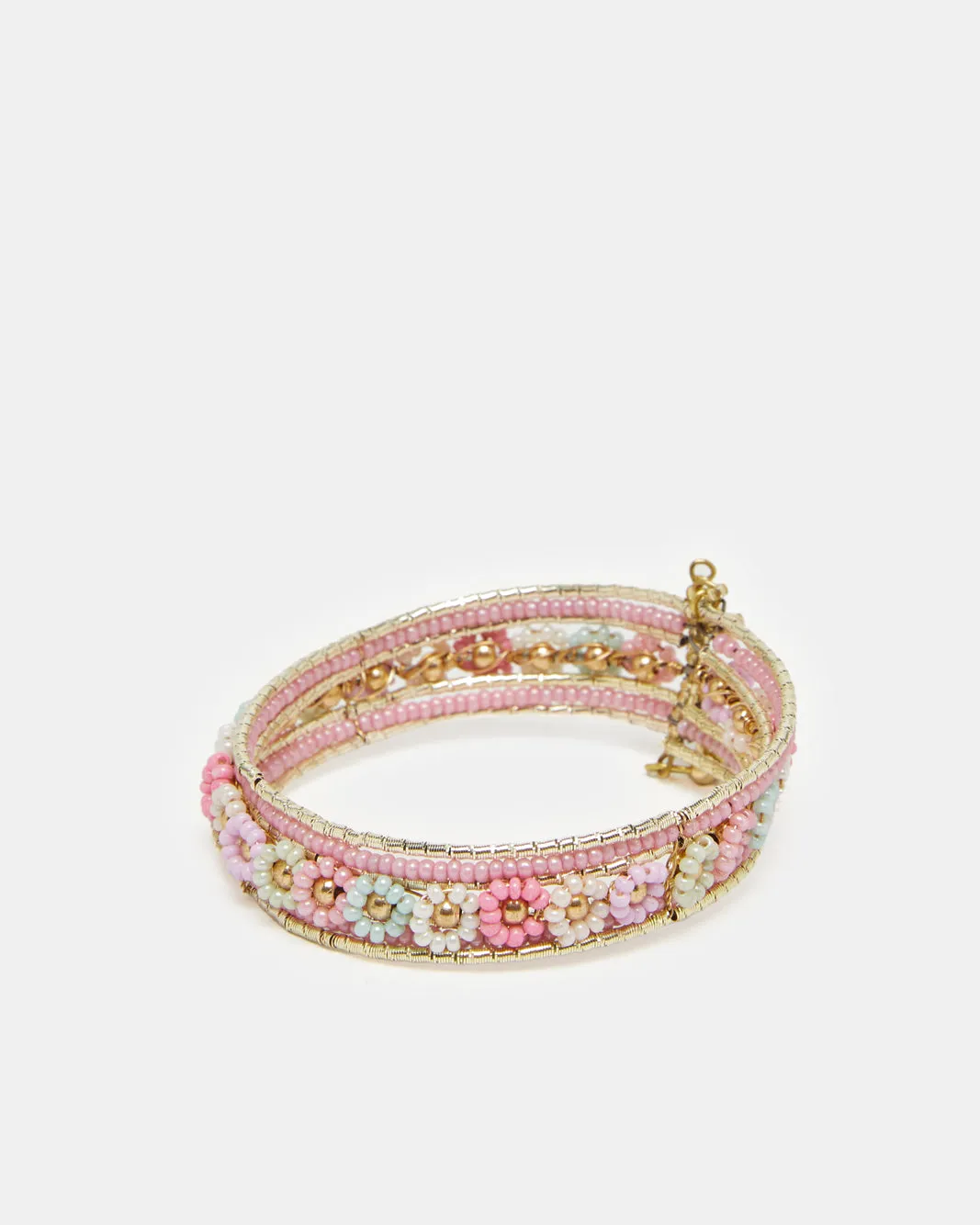 Girls Gold Pearl Embellished Bracelet sold by Redtag product image thumbnail 2