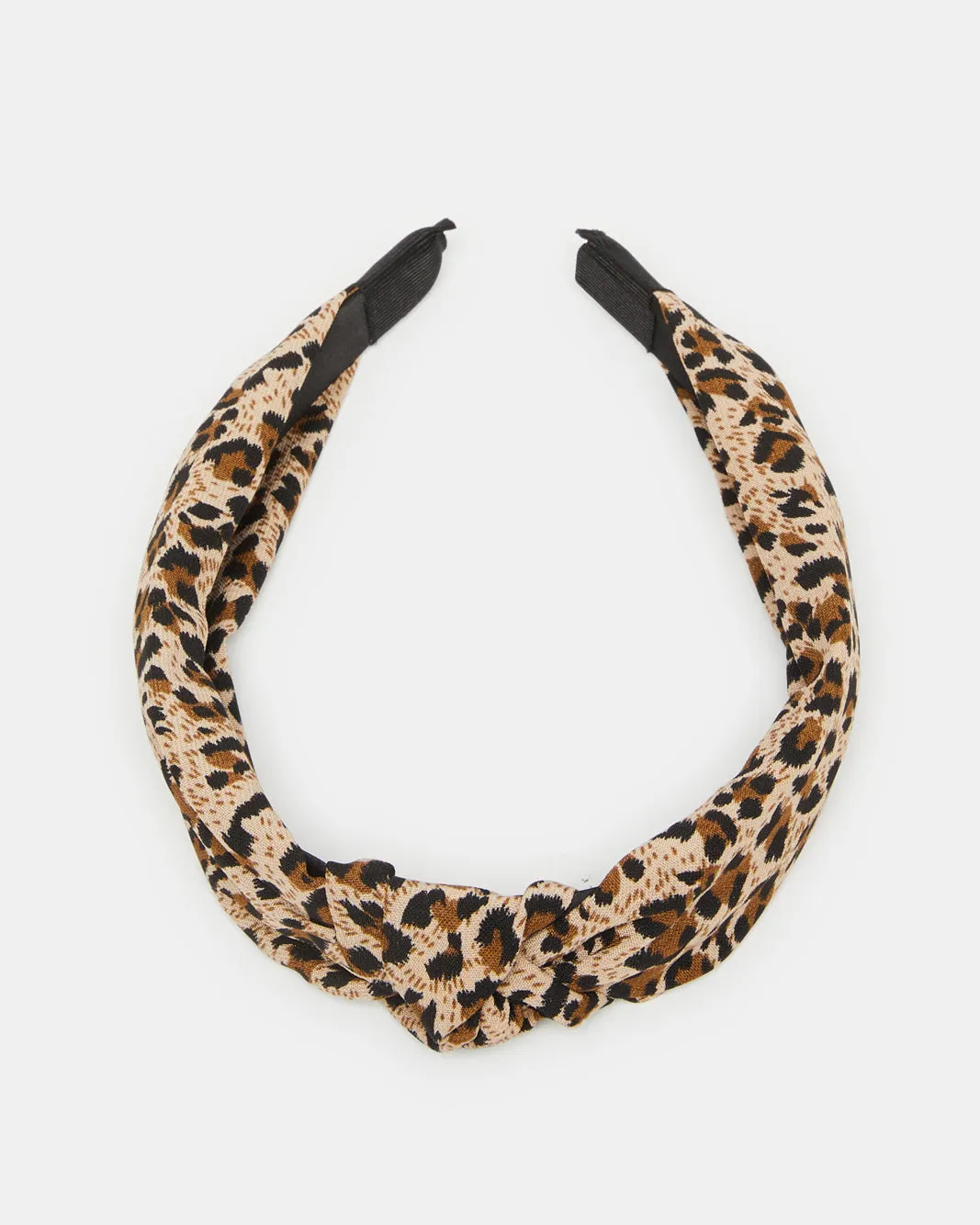 Women Brown Printed Headband sold by Redtag