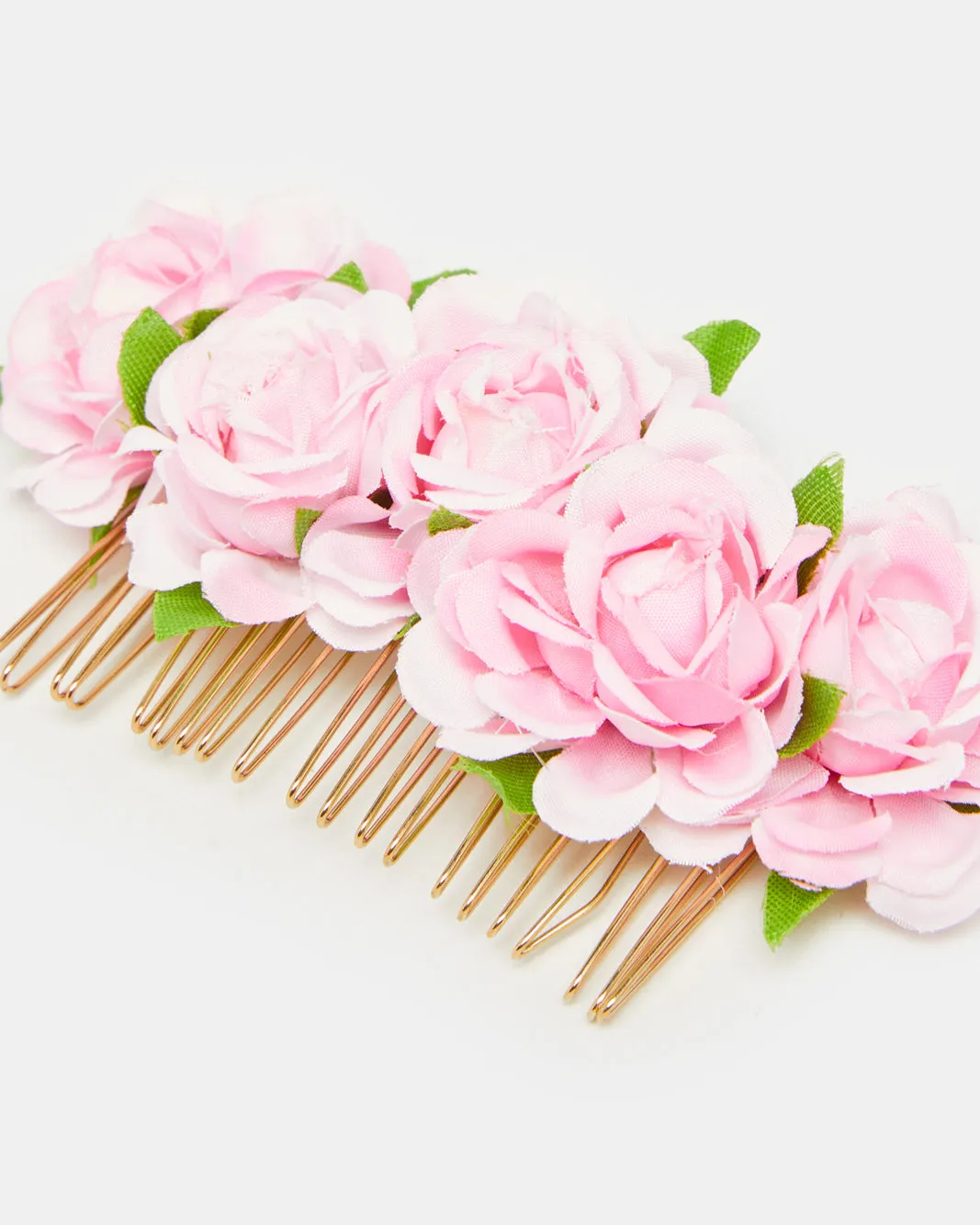 Girls pink Floral Hair Clip sold by Redtag product image thumbnail 3