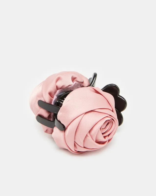 Girls Pink Embellished Hair Claw sold by Redtag
