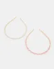 Girls Gold Pearl Embellished Hairband Set(Pack of 2) sold by Redtag