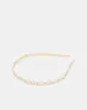 Girls Gold Pearl Embellished Hairband Set(Pack of 2) sold by Redtag
