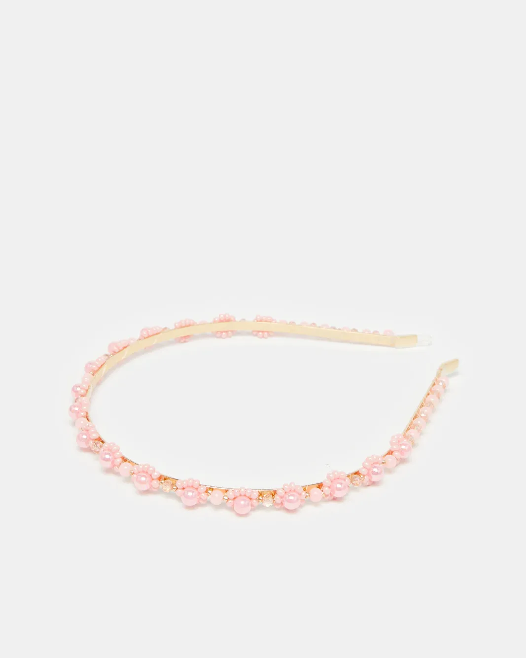 Girls Gold Pearl Embellished Hairband Set(Pack of 2) sold by Redtag product image thumbnail 2