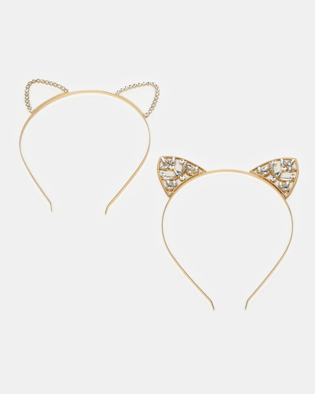Girls Gold Embellished Headband Set (Pack of 2) sold by Redtag