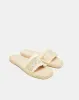 Women Beige Embellished Espadrille Mule sold by Redtag