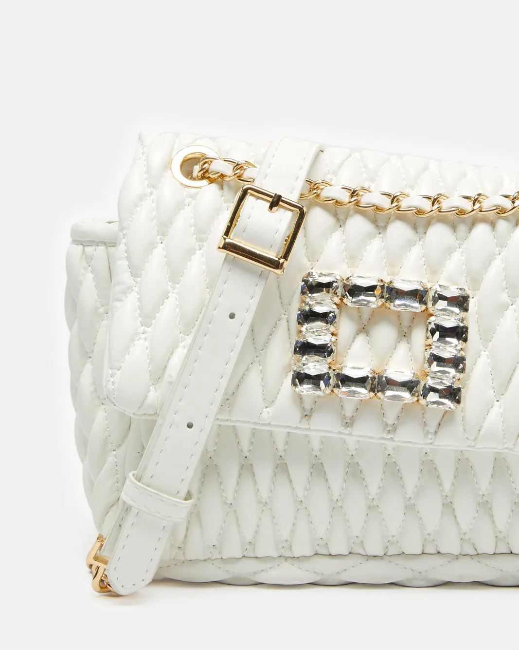 Women White Embellished Messenger Bag sold by Redtag product image thumbnail 3