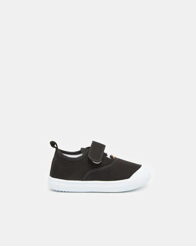 Infant Boys Black Velcro Sneakers sold by Redtag
