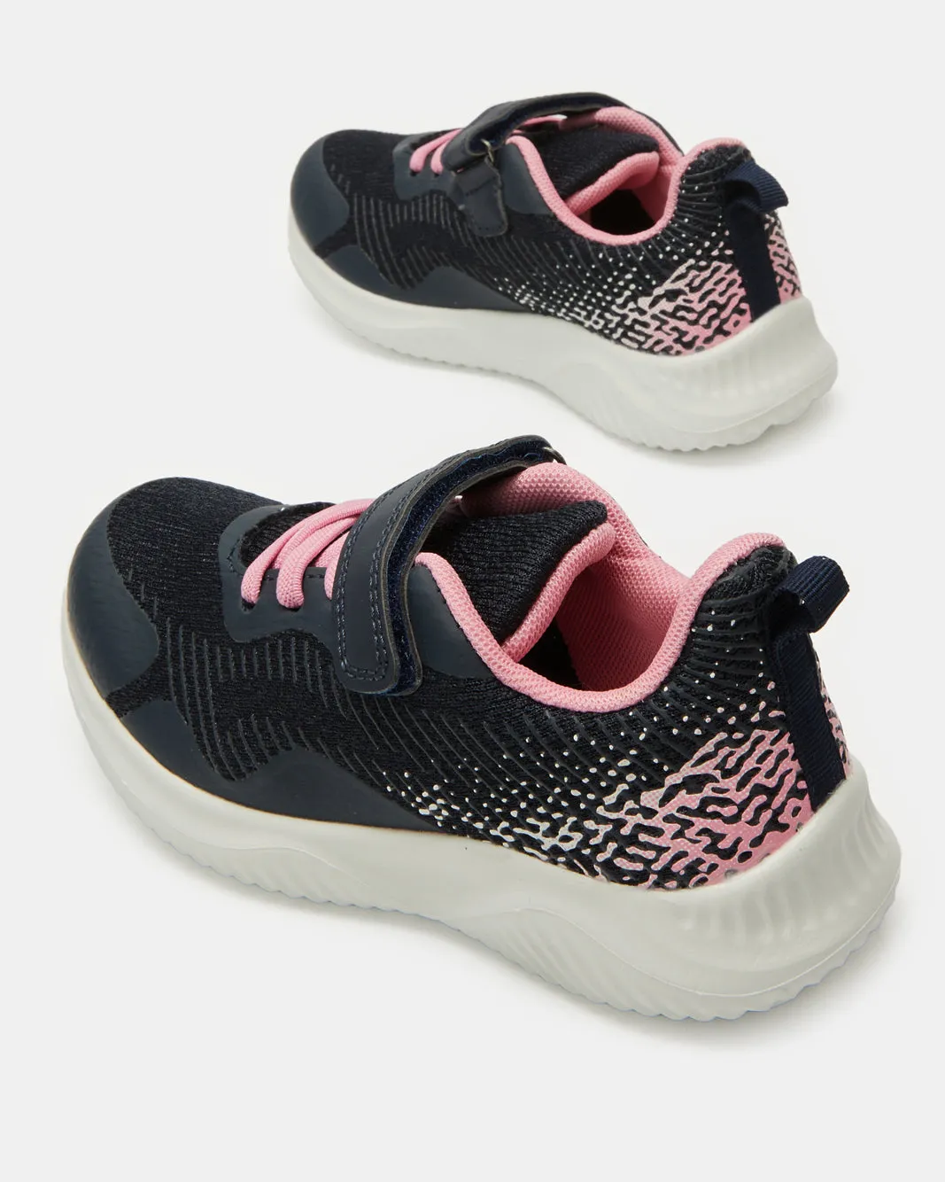 Girls Multicolour Velcro Trainer sold by Redtag product image thumbnail 4