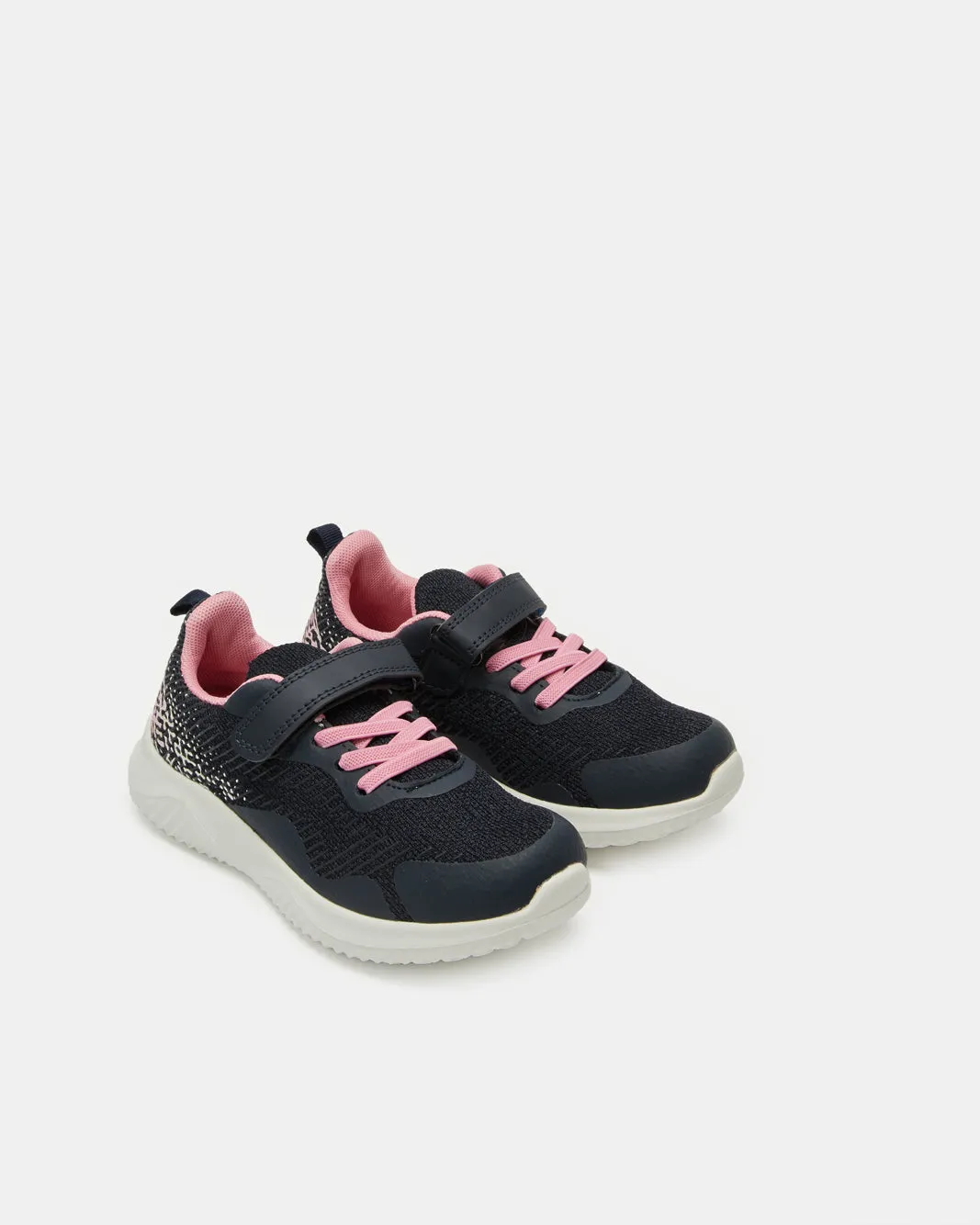 Girls Multicolour Velcro Trainer sold by Redtag product image thumbnail 2