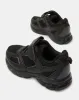 Senior Boys Black Material Block Trainers sold by Redtag
